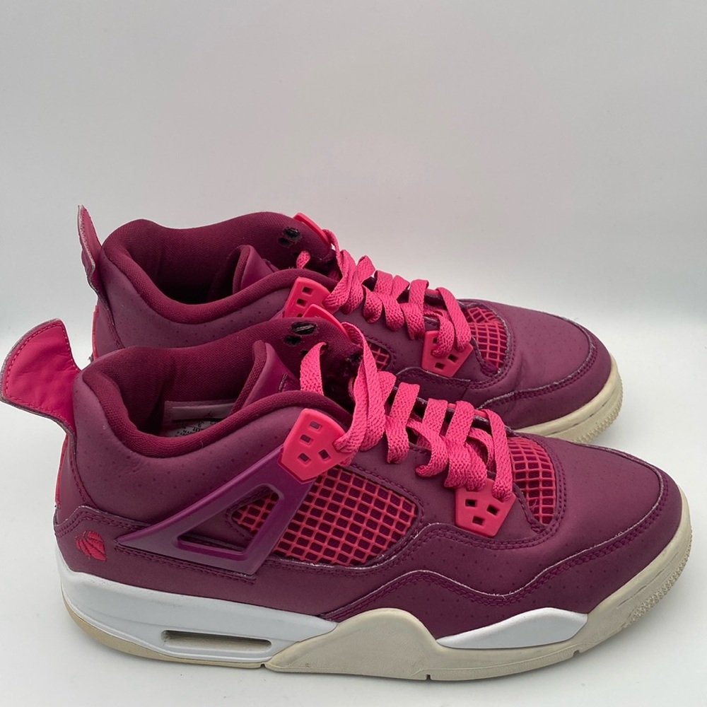 Nike Air Jordan 4 Retro GS 'For The Love Of The Game' Youth Sneakers Siz…